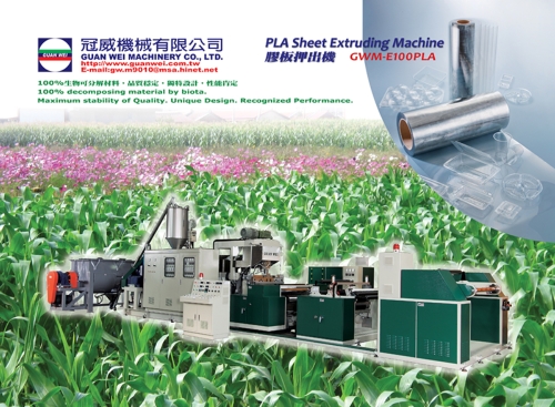 PLA Sheet Extruding Machine