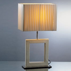 Leather Table Lamp