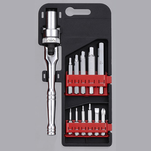 12-in-1 Ratchet Hex Wrench Set