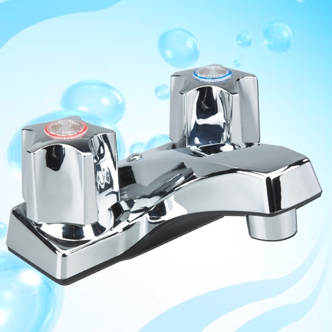 4” Two-handles Wash Basin Mixer