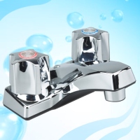 4” Two-handles Wash Basin Mixer