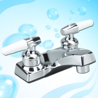4” Two-Handle Wash Basin Mixer