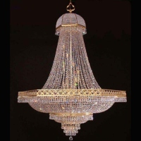 Large Crystal Chandelier