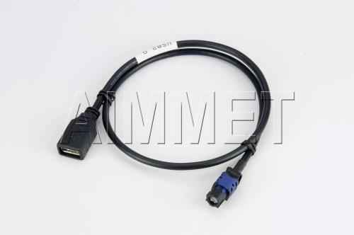 HSDaimmet® ST.F. CRIMP+AI1281288+USB 2.0(TYPE A) F. W/SHIELD