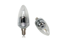 4W Clear Candle Candelabra LED Bulb Lamp Light