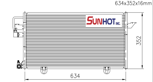 Audi 100 IV - CAD002 - Condenser