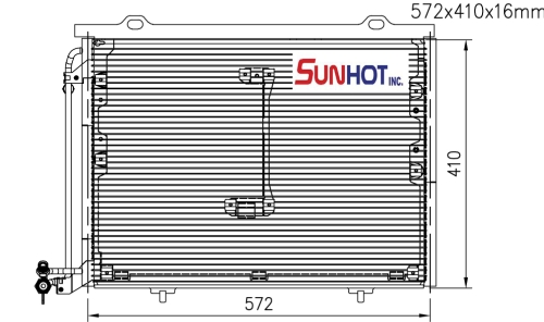 Mercedez Benz C-CLASS - CBZ005 - Condenser