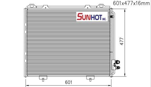 Mercedez Benz E-CLASS - CBZ006 - Condenser Mercedez Benz E-CLASS - CBZ006 - Condenser