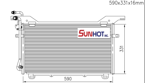 Mercedez Benz E300TD - CBZ032 - Condenser