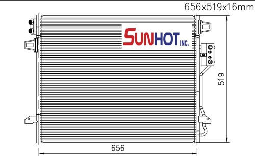 Chrysler VOYAGER - CCR019 - Condenser