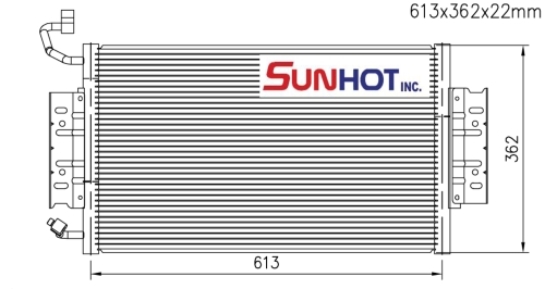 Chevrolet OM ALERO - CCV008 - Condenser