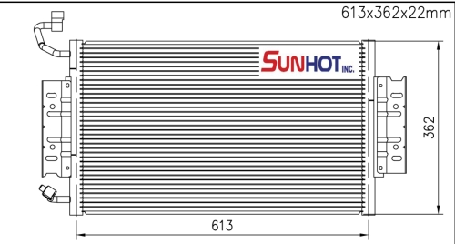 Chevrolet OM ALERO - CCV009 - 散熱片