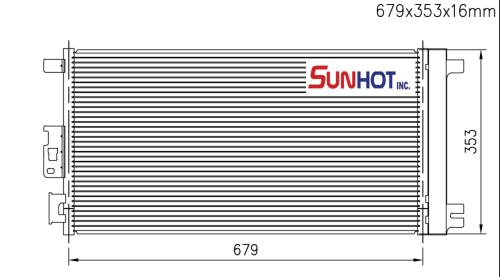 Chevrolet MALIBU - CCV010 - 散热片