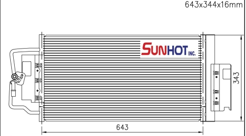 Chevrolet DRIER - CCV019 - Condenser