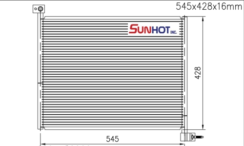 Dodge DG DURANGO - CDG020 - Condenser