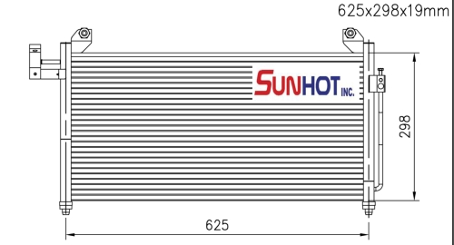 Ford 323 - CFD010 - 散热片