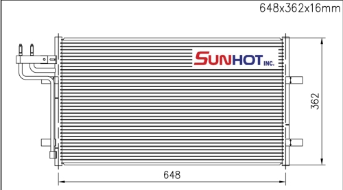 Ford FOCUS - CFD033 - Condenser