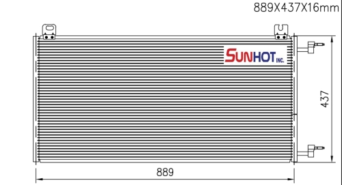 GM TAHOE - CGM003 - 散熱片
