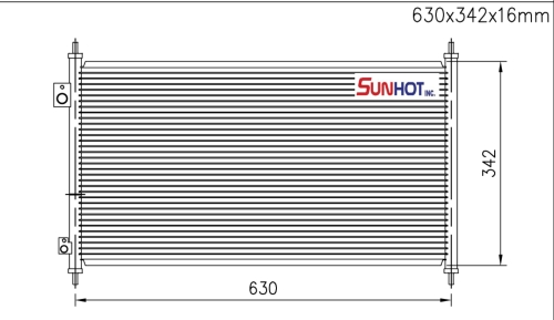 Honda ATC - CHD015 - Condenser