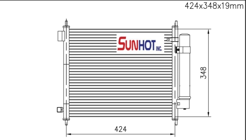 Honda LIFE - CHD028 - Condenser Honda LIFE - CHD028 - Condenser