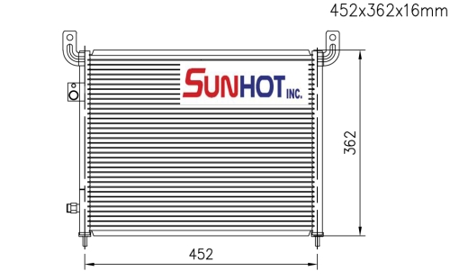 Honda VAMOS - CHD044 - Condenser
