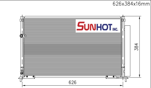 Honda CIVIC - CHD048 - Condenser