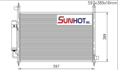 Honda FR-V 2.2D - CHD051 - Condenser