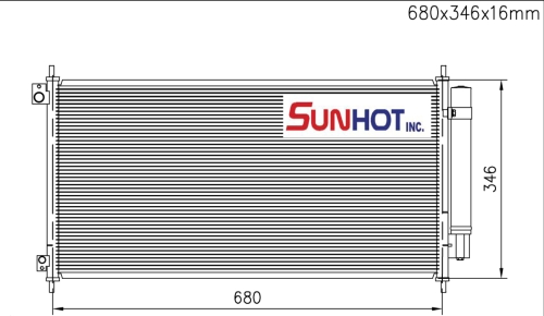 Honda ACCORD - CHD058 - Condenser