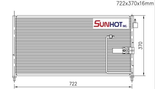 Holden COMMODORE - CHL001 - Condenser
