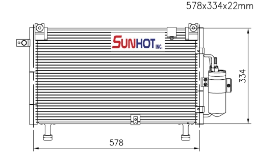 Isuzu RODEO 3.0 D-MAX +L - CIZ007 - Condenser