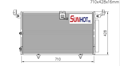 Lexus RX300 - CLX001 - Condenser