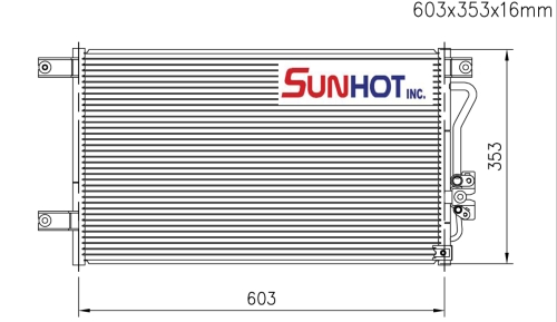 Mitsubishi SPORT - CMB027 - Condenser Mitsubishi SPORT - CMB027 - Condenser