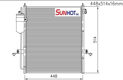 Mitsubishi TRITON - CMB049 - Condenser