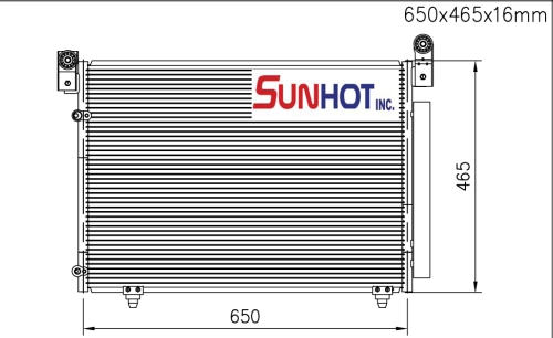 Mazda MPV - CMZ008 - Condenser