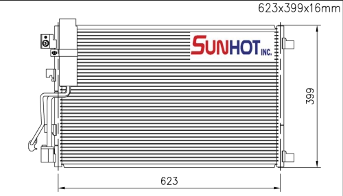 Nissan QASHGAI - CNS070 - 散热片