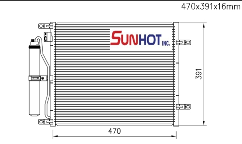 Nissan NOTE - CNS071 - Condenser