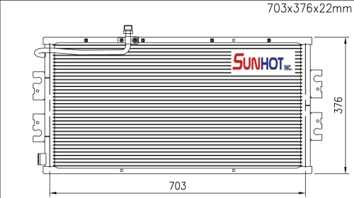 Nissan URVAN - CNS076 - 散热片