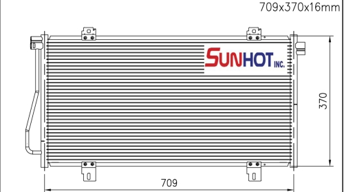 Nissan INTERSTAR - CNS078 - Condenser