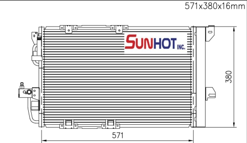 Opel ASTRA-G - COP011 - Condenser