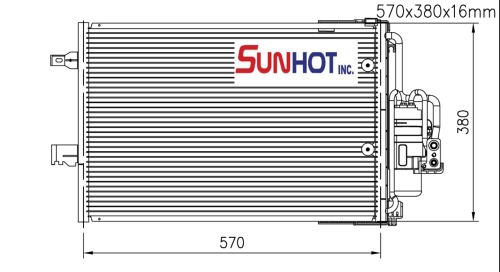 Opel CORSA - COP020 - Condenser