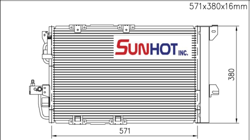 Opel ASTRA-G - COP027 - 散热片