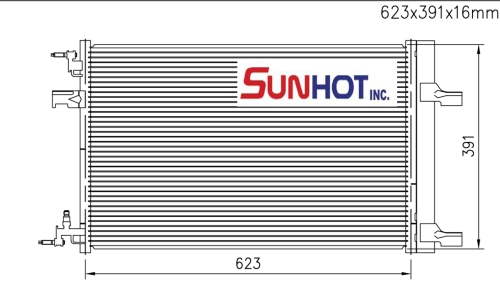 Opel ASTRA J - COP029 - 散热片