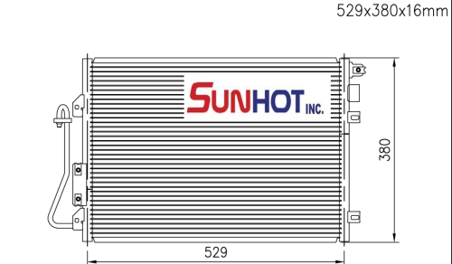 Renault CLIO - CRN005 - Condenser Renault CLIO - CRN005 - Condenser