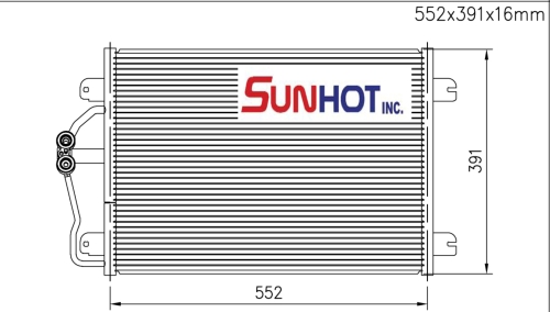 Renault RENAULT - CRN006 - Condenser Renault RENAULT - CRN006 - Condenser