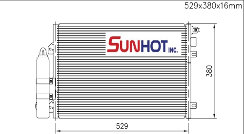 Renault CLIO - CRN007 - Condenser