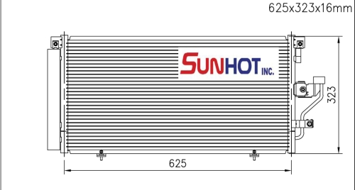 Subaru LEGACY - CSU013 - 散熱片