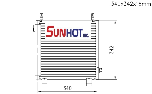 Suzuki LAPIN RHD - CSZ013 - Condenser