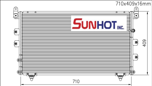 Toyota SEQUOIA - CTY038 - 散热片