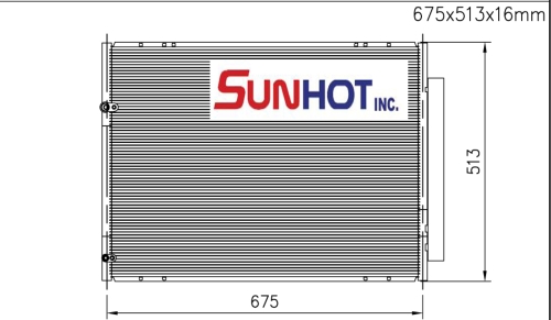 Toyota SIENNA - CTY058 - Condenser