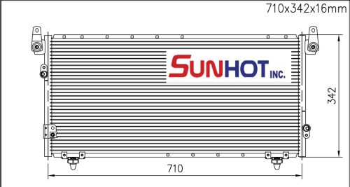 Toyota TUNDRA - CTY072 - 散熱片
